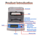 Solid Density Meter 0.01G Precious Metal Gold Rubber Plastic Small Particle Density Purity Tester Density Meter Automatic