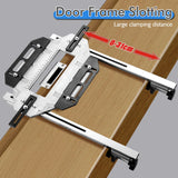 Door Cabinet Jamb Router Hinge Installation Door Hinge Template Hole Guide Jig Woodworking Hole Opener Positioning Slot Locator