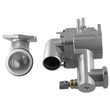 Aluminium Thermostatic Housing Assembly+ Water Outlet For Jaguar S-Type XJ8 XJR 4.2L 2003-2005 Part Numbers AJ89485 AJ87947