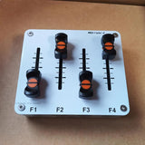 4-channel MIDI push rod 42mm Fader custom CC information USB interface music host software controller
