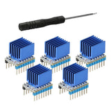 5X TMC2130 V1.0 Stepper Motor Driver Assembly Kit w/ Heat Sink & Screwdriver