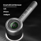 Electric Lint Remover 4000mAh Intelligent Spool Machine with LCD 5-Gear Pellet LED Lighting Clothes Hairball Trimmer
