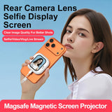 New Magnetic Phone Vlog Selfie Monitor Screen for Phone Rear Camera for Selfie Rear Camera Compatible With iPhone Android