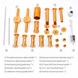 For XD DT350 NOVATEC Bike Hub Bearing Installation Removal Tool New MTB Road Kit Bike Cassette EXP Star Ratchet Removal Tools