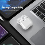 Pro4 TWS Bluetooth HeadphonesStereo Wireless Earphones InEar HiFi Earbuds HandsFree Headset With Microphone
