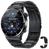 Sports Smartwatch Men Women 1.28 Inch HD Screen BT Calls Information Push Custom Watch Face Multi-sport Modes Heart Rate Monitor