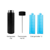 Insulin Cooler Travel Case Insulin Cooler Bag Temperature Display Heat Insulation for Diabetic Supplies Medicine Storage Bottle