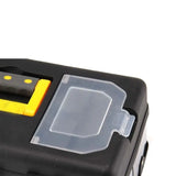 Hardware home tool box large medium small portable electrician multi-function repair car box storage box Black Knight