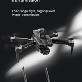 AE86 GPS Drone 8K Professional Camera Aerial FPV Brush Laser Obstacle with Large Screen Remote Control Folding Dron