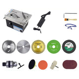 Multipurpose DIY Cutting Machine for Home Use - Mini Stainless Steel Electric Table Saw