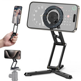 ADEGBO-Improved Foldable Magnetic Tripod Phone Stand