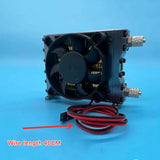RC Hydraulic Model Radiator Hydraulic System Heat Dissipation Accessories With 12V Fan For Excavator Loader