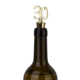 20pcs Bottle Stopper Champagne Wine Cork for 30/40/50//60/70/80th Anniversary Birthday Party Decor