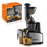 Cold Press Juicer - Slow Masticating Juice Extractor with Wide Feed Chute (Compact Design, 80 RPM, Ultra-Quiet 40dB,Easy Clean）