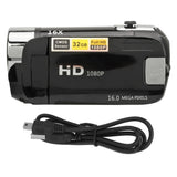 D90 1080P HD Video Recorder Monocular Telescope 16MP 16X Zoom Digital Camera Camcorder with Fill Light 2.4 Inch Rotatable Screen