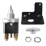 A42P-12V Battery Switch Heavy Duty Battery Circuit Cutter Disconnecter Isolator with Keyhole for RV Camperize A