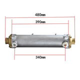 D300 Marine Engine Water Cooler Boat Accessories Marine Condensing Coils Titanium Heat Exchanger Diesel Oil Cooler