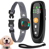 Dog Training Collar,2800FT for 8-120lbs,Dog Shock Collar with Remote, Electric Collar 4 Training Modes Beep,Vibration,Shock