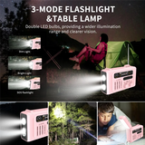 Multifunctional Solar Hand Crank Radio Portable AM/FM/NOAA Radio Bluetooth Speaker With LED Reading Lamp For Outdoor