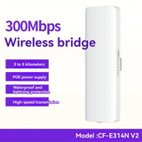 3-5KM Outdoor WiFi Bridge Long Rang Network Monitoring CPE P to P WIFI Signal Extender Router AP Access Point EU Plug
