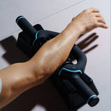Roller Percussion Massage Gun Deep Tissue Muscle Cordless Electric Body Massager Handsfree Recovery Tool Pain Relief