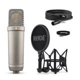 RODE NT1 5th Studio Condenser Microphone 32-bit float digital output,advanced digital signal processing for vocals and speech