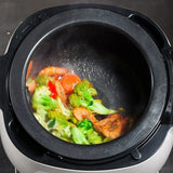 2000W Intelligent Automatic Stir Frying Machine Household Electric Cooking Wok Pot Non-stick Multifunctional Cooker Pot 220V 6L