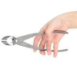 210mm 8 inch Garden Branch Cutter Forged Steel Round Beginner Scissors Cutter Knife Bonsai Tools Garden Tree Cutter