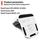 Robot Vacuum Replacement Dock Compatible For Roborock Models EU Plug