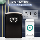 TUYA Smart Key Box Bluetooth Storage Lock Box Smart Life App Wall Mount Security Anti-Theft