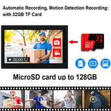 New 2 Wire Smart Tuya Wifi 1080P Video Intercom Video Door Phone 2 Pcs Touch Screen Camera Doorbell Door Security IP Villa RFID