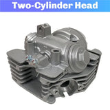 For XTZ125, YBR125 YB125 Compatible Motorcycle Cylinder Head, Two-Cylinder Head Replacement 5VL-E1111-01 Part Number