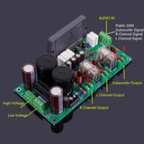 STK413-420 High-Power 2.1 3-Channel 75W*2+120W HiFi Home Audio Amplifier Finished Board DIY