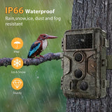 64MP Trap Camera with Black IR 940nm LED Hunting Camera Wildlife Camera 0.1S Motion Activated Trail Camera Caza Deer Tracking