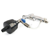 Air Water Mixing Double Tube Foam Gun Double Row Drum Double Line Drum Foaming Cleaning Gun Car Washing Foam Gun Tool