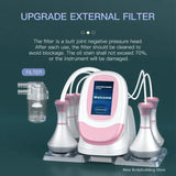 80K 5 in 1 RF Vacuum Slimming SPA Machine Radio Frequency Skin Tightening Device for Face and Body Skincare