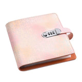 With Password Lock 200 Envelopes Money Saving Challeng PU Large Capacity Savings Binder Save Money Portable