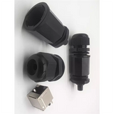 Ethernet LAN Adapter M22 RJ45 Waterproof Connector 25Cm Shielded Network Cable IP67 Protection Socket DHL