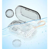 Rechargable portable Ultrasonic Contact Lens Cleaner machine Fit Disposal Soft Lens, Colored Contact Lens, RGP Lens and OK Lens