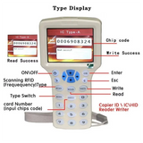 RFID NFC Smart Card Reader +5XUID Keychain/Card RFID Duplicator 125K 13.56Mhz IC/ID Key Writer RFID Replicator Programmer