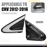 Car Side Mirror Corner Triangle Garnish Panel Plate 75490-T0A-003 75495-T0A-003 For Honda CRV 12-16 Window Replacement Parts