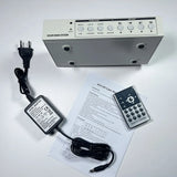 4-Channel 1080P Color System 4in1 AHD CVI TVI CVBS Video Splitter CCTV Camera Processor With Remote Control