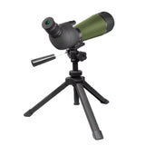 20-60x80 HD Waterproof Telescope BAK4 Outdoor Monocular Birdwatching Spyglass for Camping with Dual Focus System 80mm FMC Lens