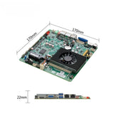 B430 mini ITX industrial control main board i3i5-4300U4120U dual network port 6 string industrial all-in-one machine X86
