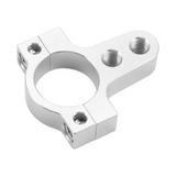 Exclusive 27Mm Aluminum Steering Damper Fork Frame Mounting Clamp Bracket Foot Fixer For Motorcycle Bike Modification Silver