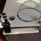 Metal Wig Holding Stand – Head Shape Frame for Silk-Based Topper & Wig Making Best Tool