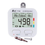 AZ7732 CO2 concentration detector CO2 monitoring alarm Air Quality Temperature and humidity recorder detects harmful gases batte