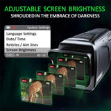 1080P HD Digital WIFI Monocular Telescope Camara Portable Infrared Night Vision Monoculars for Hunting With Sony Sensor