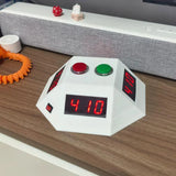 0.8” 3-Digit Red LED Countdown Timer with 999s Max for Board Games, Card Games, Competitions - Four-Sided Digital Game Timer
