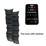 Pneumatic Compression Massager 6 Chambers Full Body Lymphatic Drainage System Athletes Recovery Therapy Muscle Relaxation Home